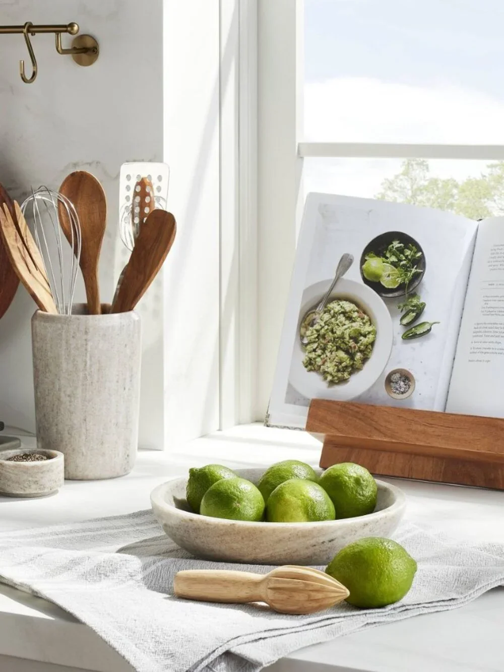Hearth & Hand wooden cookbook